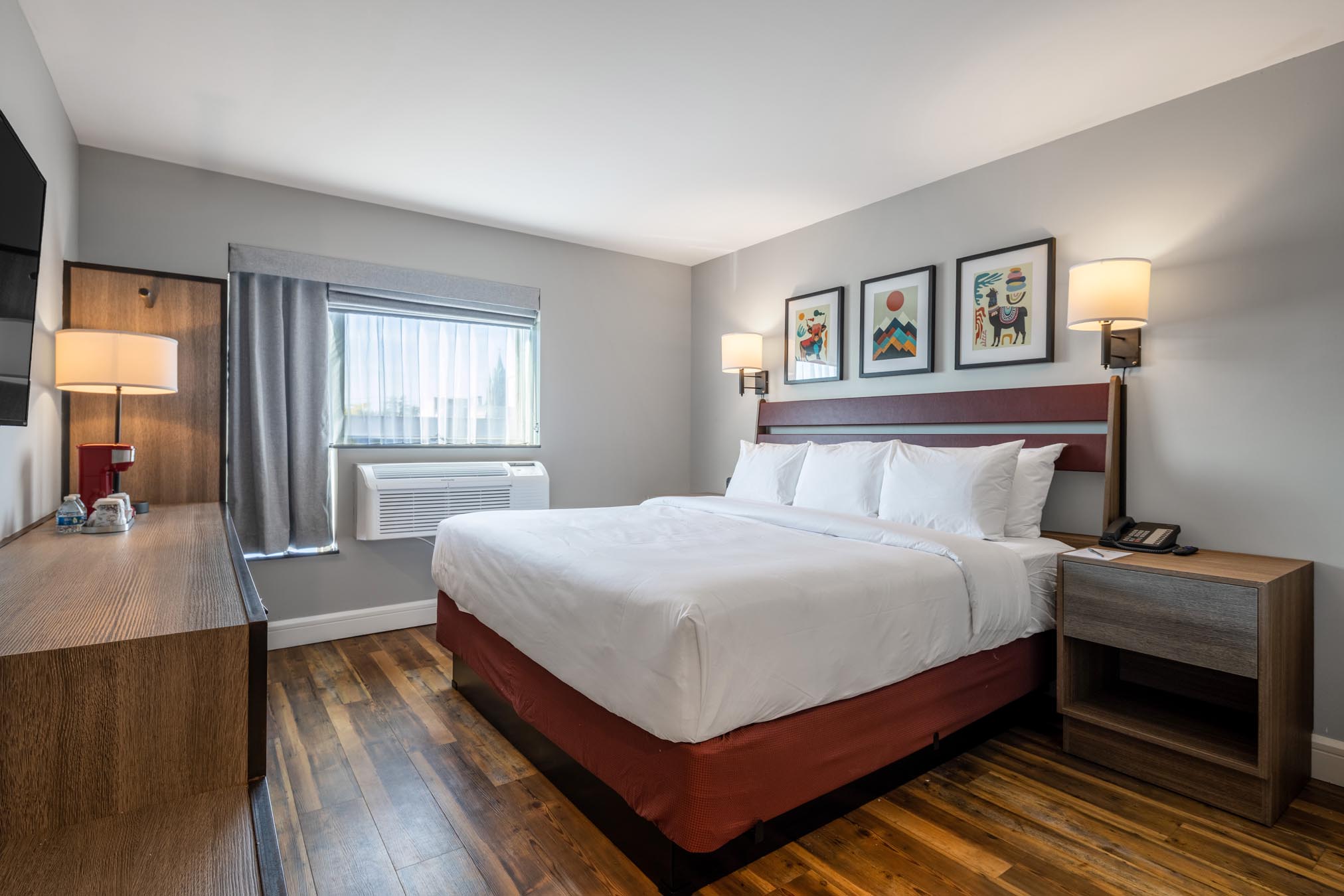 King bed